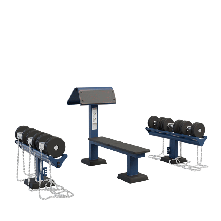 Street Barbell Standart 7.34 - Dumbbell Set