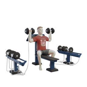 Street Barbell Standart 7.34 - Dumbbell Set