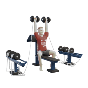 Street Barbell Standart 7.34 - Dumbbell Set