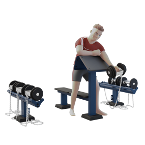 Street Barbell Standart 7.34 - Dumbbell Set