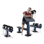 Street Barbell Standart 7.34 - Dumbbell Set